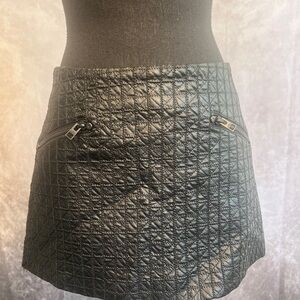 Harley Davidson PU Leather Skirt /Sz28